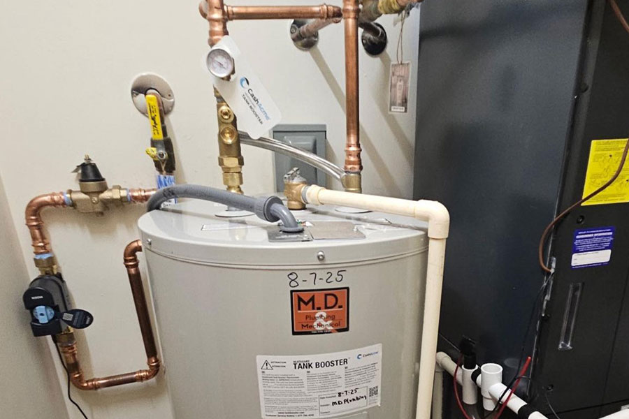 Water heater service